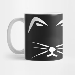 Cat Face Cutie (Dark) Mug